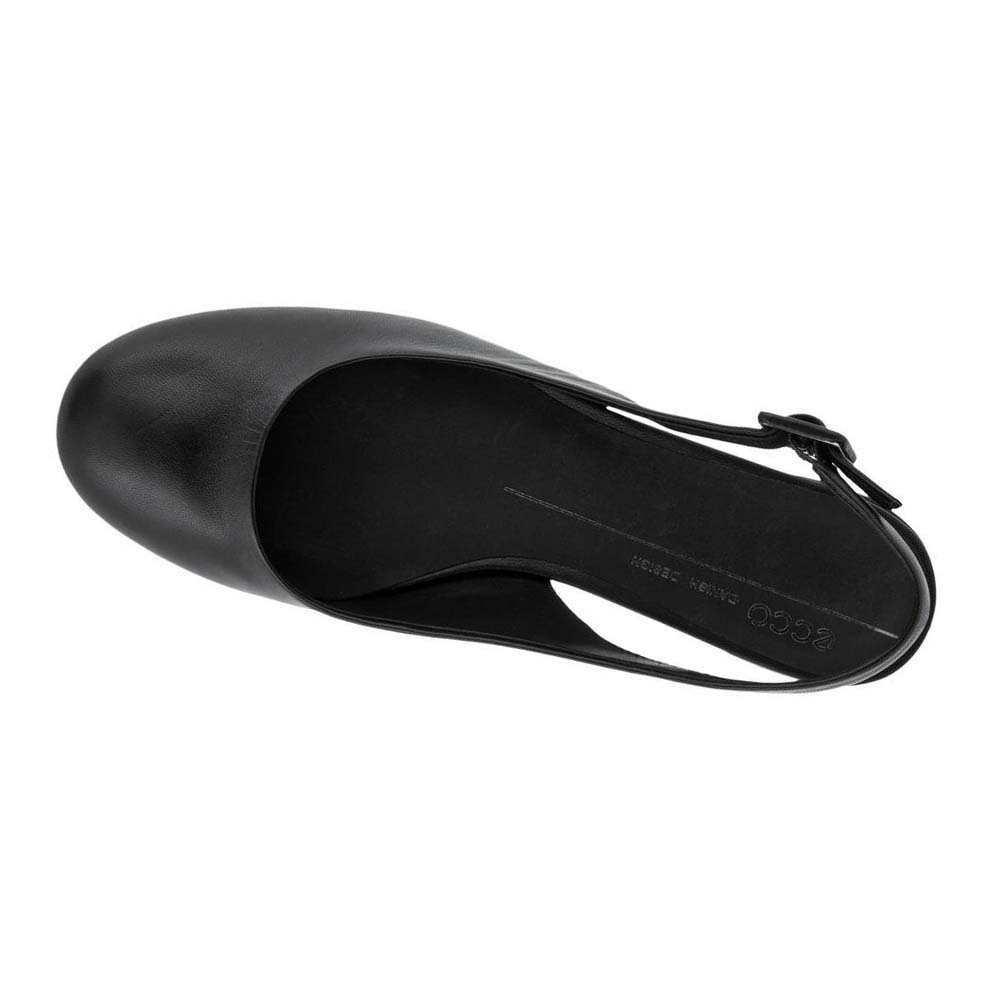 Women's Ecco Anine Sling-back Ballet Flats Black | Canada 6UZG